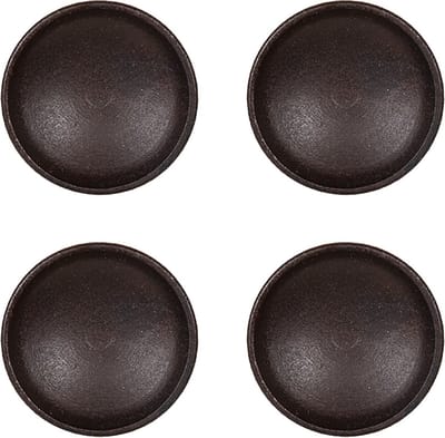 Clayre & Eef Deurknop Set van 4 Ø 3 cm Bruin IJzer