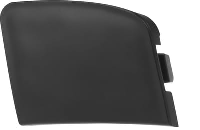 JHUBERS- Voorbumper Afdekking - Vervanging Trekhaak - Kunststof - Zwart - Slijtvast - Afmetingen 8,2 x 6,5 x 1,6 cm - Trekhaakafdekking