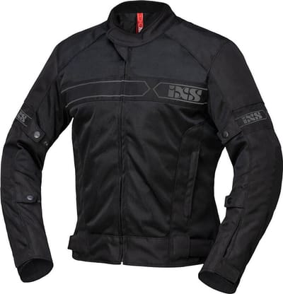 IXS Evo-Air Zwart Textiele Motorjas - Jas