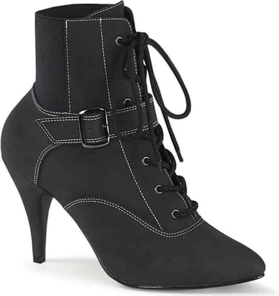 Pleaser Pink Label - DREAM-1022 Enkellaars - US 10 - 40 Shoes - Zwart