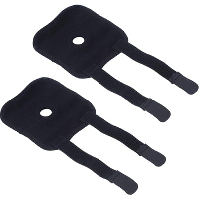 Hondenpoot Kniebrace Verbeterd Herstel Zachte Klittenbandsluiting Hondenpoot Gewricht Knie Ondersteuningsbrace XL black
