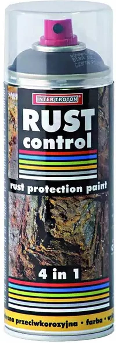TROTON rust control 4 in 1 spuitbus licht grijs | Actieve bescherming tegen corrosie | Primer & beschermer tegen roest & licht grijze lak & beschermlaag in 1!