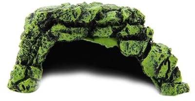 Dailygoody - Reptiel Verbergende Habitat - Terrarium Grot - Decoratieve Schuilplaats - Medium Formaat - Hars - Geschikt voor Schildpadden en Hagedissen