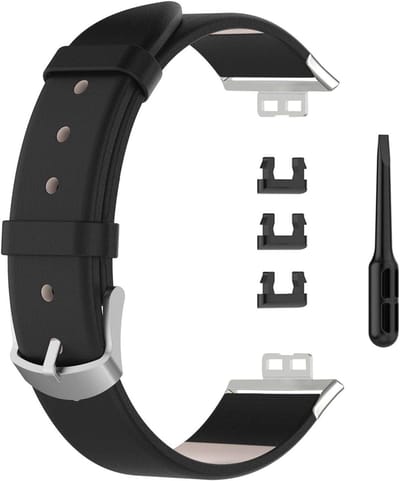 Leren Vervangband voor Sporthorloge - Geschikt voor HUAWEI Watch FIT, Duurzaam, Comfortabel en Stijlvol