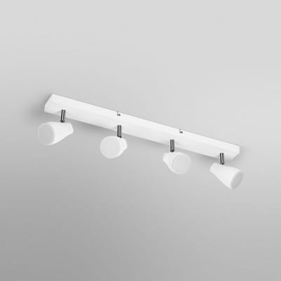 OSRAM LED SPOT PEAR plafondmontagespot 600mm, wit, 17,2W, 840lm, gericht licht met warm witte lichtkleur, met flexibele GU10 kop, inclusief GU10 lamp, IP20, 2700K.