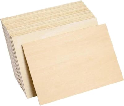 Houten Planken - Houtplaten Knutselbord - Doe-het-zelf Projecten - Glad en Duurzaam - 15 stuks - Natuurlijk Hout