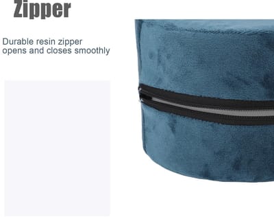 NTH products- Hielkussen Ergonomisch - Hielbeschermers - Voetensteun - Hielkussentjes voor schoenen - Antislip Hielkussentjes - Wasbare Hoes van Korte Pluche - Voetkussen