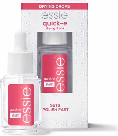 3x Essie Top Coat Quick E Drying Drops 13,5 ml