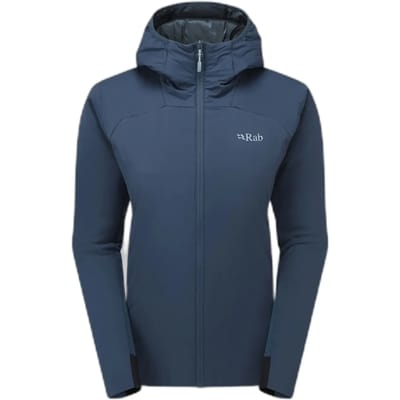 Damesjack met capuchon Rab Xenair Alpine Flex