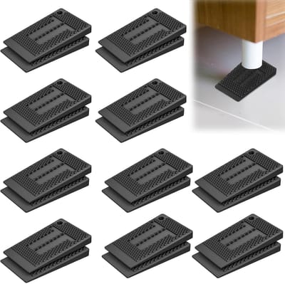 Dailygoods- Wiggen 20 Stuks - Kunststof Nivelleringspads - Tafelwiggen - Compensatiewiggen - Afstandhouders - Voor Doe-het-zelvers - Nivelleerplaten