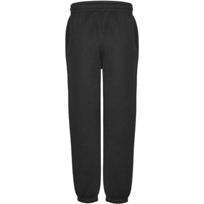 Slazenger Effen joggingbroeken van fleece voor kinderen (Zwart)
