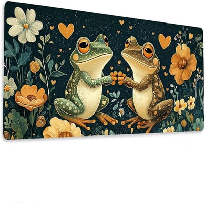 Grote Muismat - Bureauonderlegger Toetsenbord - Comfortabel Werken - Waterdichte Coating - 120 x 60 cm - Meerkleurig