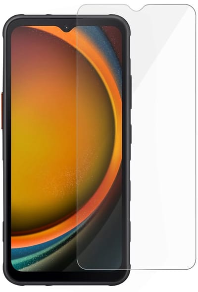 Coverup Screen Protector - Geschikt voor Samsung Galaxy Xcover 7 Pro Screen Protector - Coverup 9H Tempered Glass - Transparant