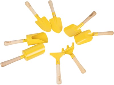 Classic World Edu Metaalzand- en tuingereedschapset 8-delig. - UNI