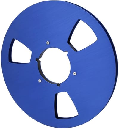 Dailygoods- Take-up Reel Duurzaam - 10,5 Inch - Aluminium Legering - 3-Holes Design - Universele Opening - Betrouwbare Prestaties - Bandrol