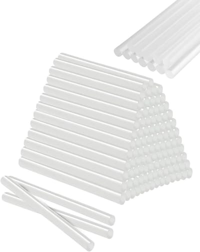 50 Stuks Universele Lijmstiften 7x100mm - Sterke Kleefkracht voor Lijmpistolen