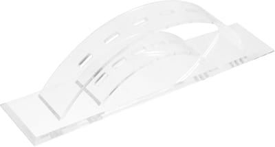 Pincet Opbergrek - Make-up Gereedschapstandaard - Wimper Organisatie - Transparant Acryl - 6 Gaten - Transparant