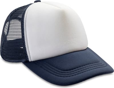Result Detroit ½ Mesh Truckers Cap RH089 - Navy/White - One size