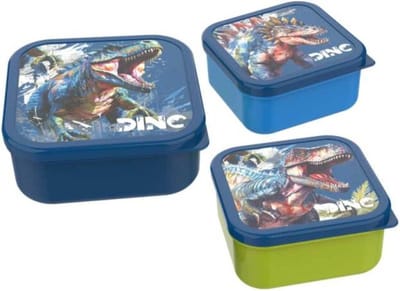 Lunch Buddies 3 in 1 snackbox - T-Rex