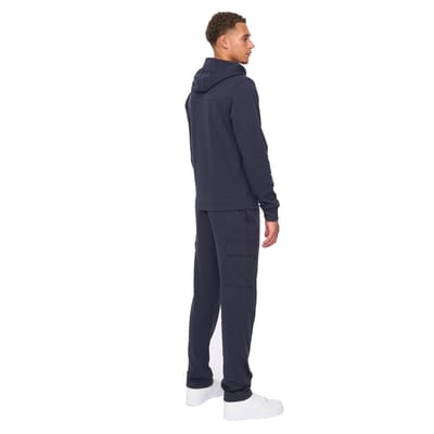 Duck and Cover Heren Optimus Volledige Rits Hoodie (Marineblauw)