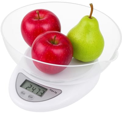 Dailygoody - Digitale Keukenweegschaal PT-860 met Tare-Functie en LCD Display - 5 kg Precisie