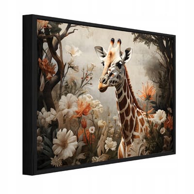 WALLARENA - Schilderij op Canvas 100x70 cm + Schilderijlijst - Canvas schilderij - Voor Kinderen motif - Voor Kinderen - Op het doek