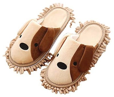 SnelShoppen - Dust Mop Slippers Schoenen voor Vloerreiniging, Multifunctionele Microfiber Schoenen voor Huishouden, Badkamer, Keuken, Kantoor, Zachte