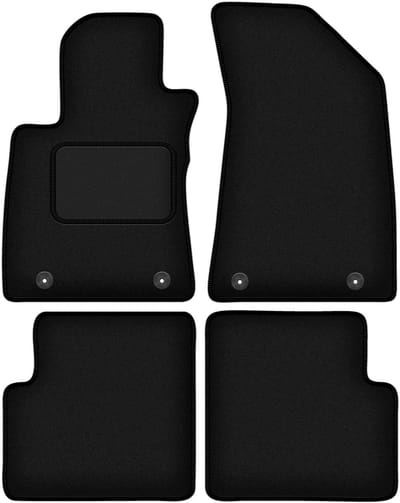 Wielganizator WLG-CARLUX Serie - Automattenset - Zwart - MG ZS II (2022-) - Volledig Passend