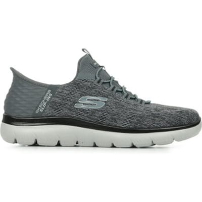 Skechers Summits - Key Pace Heren Instappers - Donkergrijs