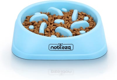 Nobleza 43WSM - Anti schrok voerbak - 20x20x4.5cm - Blauw