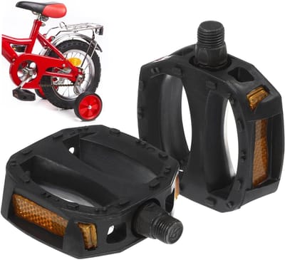 Kinderfiets Pedaal - Fietsvoetsteun - Veilig Fietsen - Antislip Oppervlak - 9 x 6.8 x 2.5 cm - Willekeurig