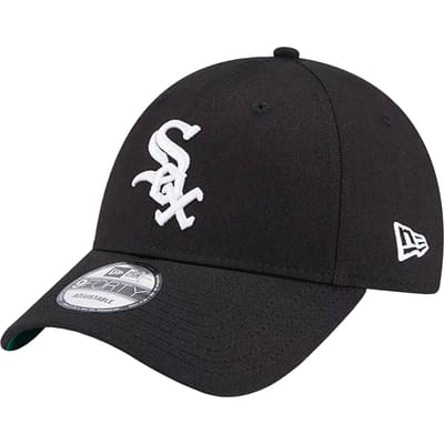 New Era Heren 9Forty Chicago White Sox Baseball Cap (Zwart)
