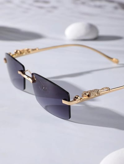 Randloze Zonnebril / mannen bril / zomerbril/ bril/ brillen mode / mannen /dames bril / heren / heren zonnebril / zonnebril zonder rand / zomer bril / vakantie bril / mannen/vrouwen accessoires/ paarse bril / randloze bril /framele /dames bril /zomer
