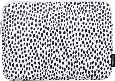 Laptophoes 15.6 Inch GV - Laptop Sleeve - Panterprint Wit