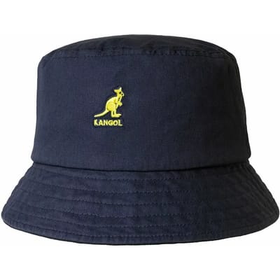 Chapeau seau Kangol K4224ht Bleu Marine Lavé K4224HT NAVY (S)