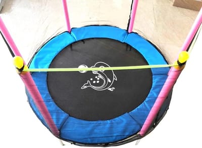 Trampoline Beschermhoes - Randkussen Veiligheid - Veilig Spelen - Waterdicht PVC - 1.4M Diameter - Blauw
