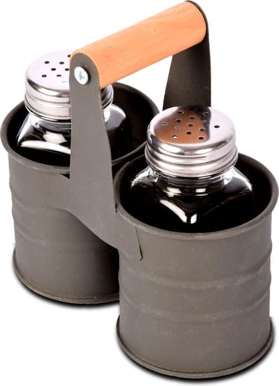 Peper en Zoutmolen set - Peper en zout stel - zoutstellen - Peper en zout set - inclusief houder -
