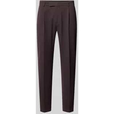 straight fit broek met viscosemix model 'Salto'