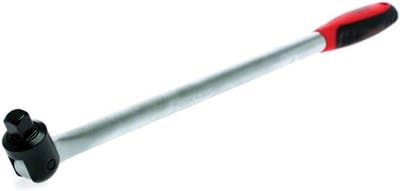 Flexibele Dopsleutel - Verlengstuk - Moeilijke Hoeken - Gelede Kop - 1/2 Inch - Rood