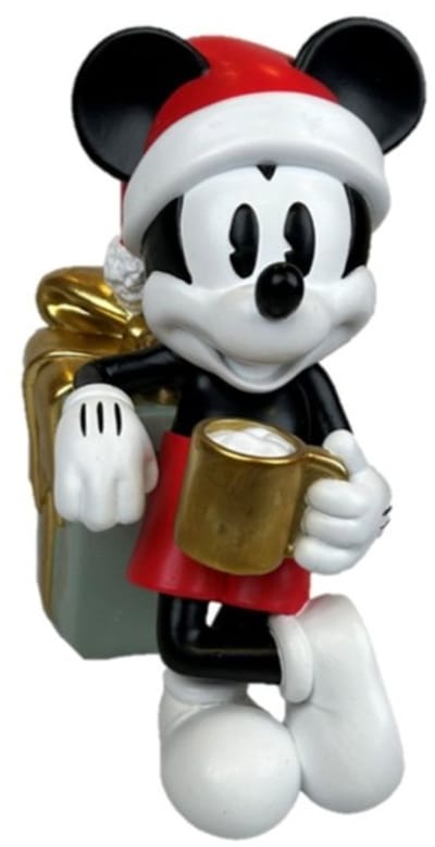 Beeld Disney Home 3D Statue - Mickey Mouse With Gift And Drinking Out Of Mug