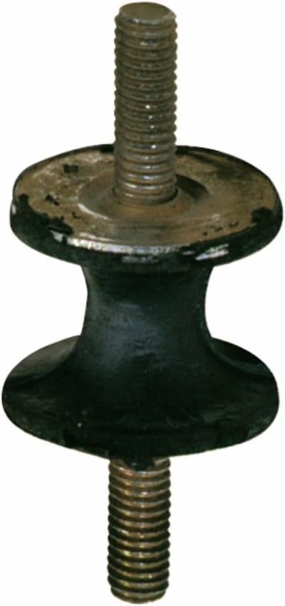 Set van 2 Trillingsdempers Zandloper Mannelijk x Mannelijk Ø 40 x 27 mm met Schroefdraad 8MA