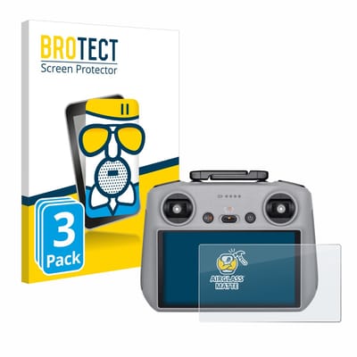 BROTECT - Screenprotector voor DJI RC 2 - Folie Beschermfolie Beschermglas matte 3 Stuks