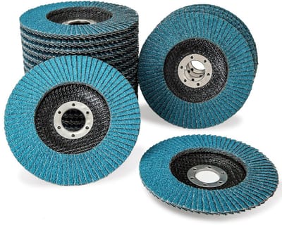 Set van 20 Diameters 125mm Slijpschijven Korrel 40 voor Metaalbewerking en Afwerking