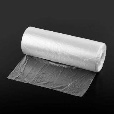 (1000 stuks) HDPE 25 x 40 cm, toonbankpolytheen Zakken op rol, plastic zakken Voedselverpakking Pakketfolie Slagers Bakkerijwinkel Afvalverwijdering Veilig product