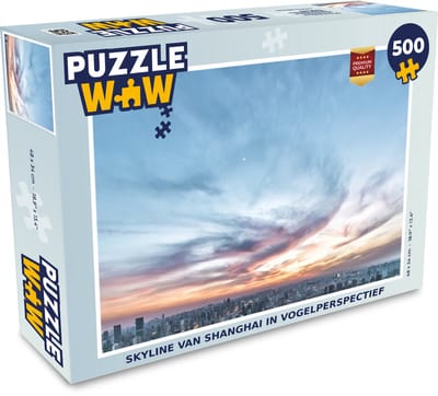 Puzzel Zomer - Zonsondergang - Japan - Legpuzzel - Puzzel 500 stukjes