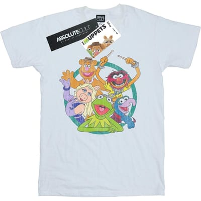 Li-cense Disney heren the muppets groep cirkel t-shirt