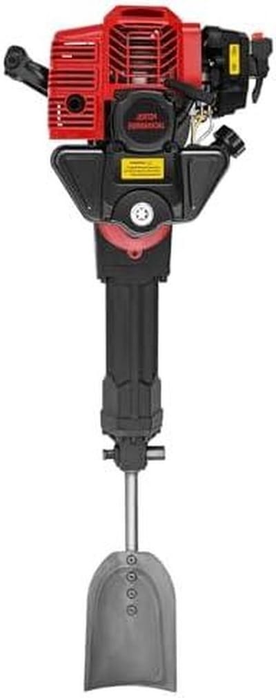 Tuingraafmachine 52CC - Benzine graver - Grond bewerken - Draagbaar 2-takt gereedschap - 1900W - Zwart