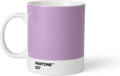 Pantone Koffiebeker - Bone China - 375 ml - Light Purple 257 C