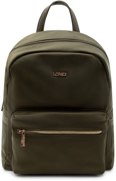L.CREDI vrijetijdsrugzak rugzak Alena Backpack Olive olijfgroen