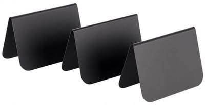 Tafel- en buffetbordjes - Set van 10 - 7 -5x3 -5xh5 cm